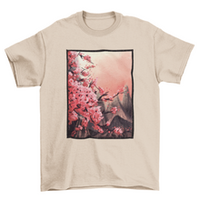 Load image into Gallery viewer, Cherry blossom painting t-shirt
