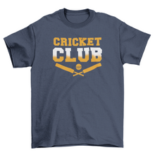 Load image into Gallery viewer, Cricket sport club quote t-shirt
