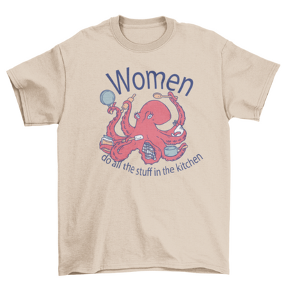 New Mexico Octopus Sea Animal Cooking | T-shirt