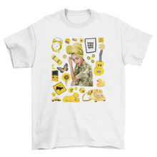 Load image into Gallery viewer, Cool Fashion Girl Yellow Tone elements clothing mockup photographic
