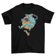 Load image into Gallery viewer, Astronaut skater t-shirt
