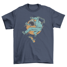 Load image into Gallery viewer, Astronaut skater t-shirt
