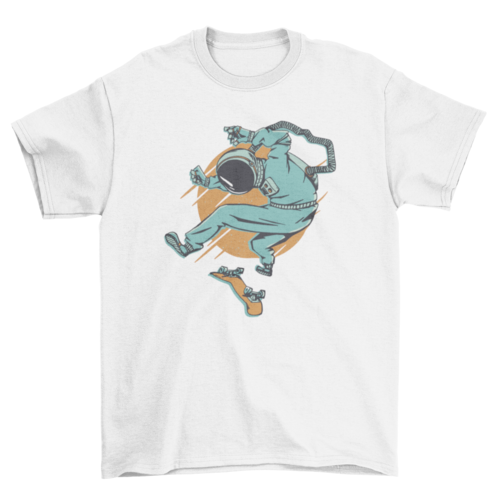 Astronaut skater t-shirt