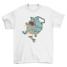 Load image into Gallery viewer, Astronaut skater t-shirt
