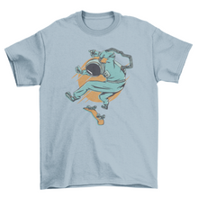 Load image into Gallery viewer, Astronaut skater t-shirt
