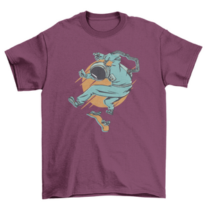 Astronaut skater t-shirt