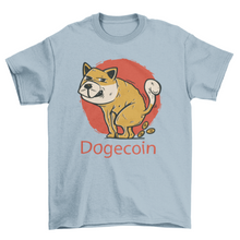 Load image into Gallery viewer, Dog pooping cryptocurrency t-shirt
