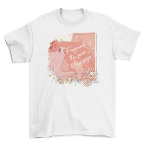 Girl universe mental health t-shirt