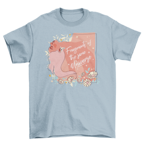 Girl universe mental health t-shirt