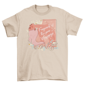 Girl universe mental health t-shirt