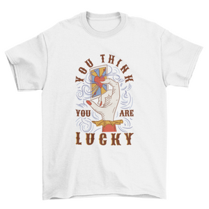 Cool esoteric lucky card t-shirt