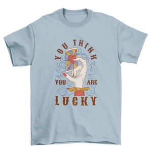 Cool esoteric lucky card t-shirt