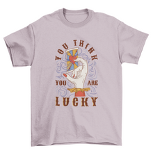 Load image into Gallery viewer, Cool esoteric lucky card t-shirt
