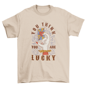 Cool esoteric lucky card t-shirt