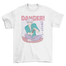 Load image into Gallery viewer, Cool gamer anime boy t-shirt
