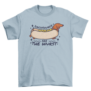 Funny dachshund dogs quote t-shirt design