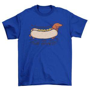 Funny dachshund dogs quote t-shirt design