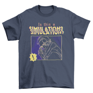 Cyber simulation t-shirt