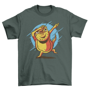 Bearded dragon dabbing t-shirt