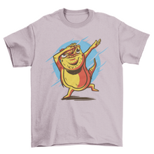 Load image into Gallery viewer, Bearded dragon dabbing t-shirt
