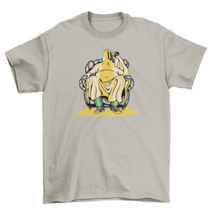 Ghost drinking beer t-shirt