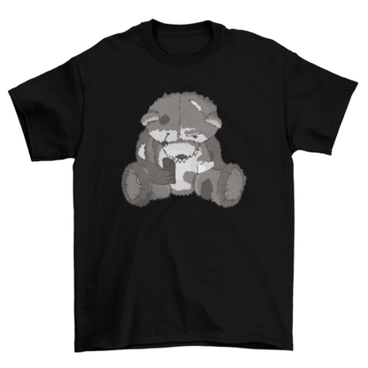 Zombie teddy bear toy t-shirt