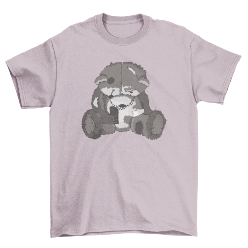 Zombie teddy bear toy t-shirt