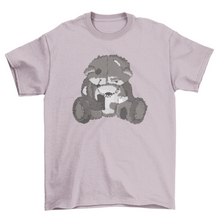 Load image into Gallery viewer, Zombie teddy bear toy t-shirt
