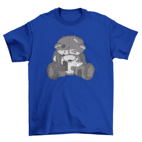 Zombie teddy bear toy t-shirt