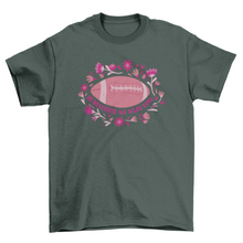 Load image into Gallery viewer, Cute pink november football t-shirt design
