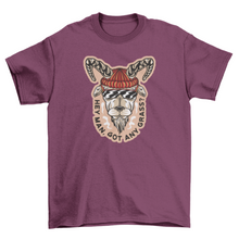 Load image into Gallery viewer, Gangster goat animal t-shirt
