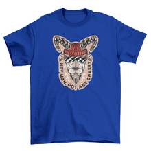 Load image into Gallery viewer, Gangster goat animal t-shirt
