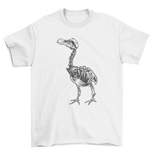 Load image into Gallery viewer, Skeleton dodo bird animal t-shirt design
