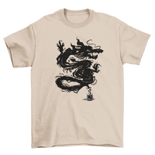 Load image into Gallery viewer, Cool ink dragon t-shirt
