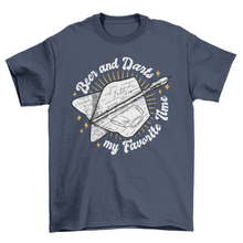 Load image into Gallery viewer, Beer and darts hobby quote t-shirt
