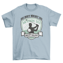 Load image into Gallery viewer, Pinehurst Person Golfing Badge | T-shirt
