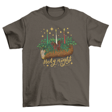 Load image into Gallery viewer, Christmas centerpiece t-shirt
