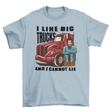 Load image into Gallery viewer, Big trucks t-shirt
