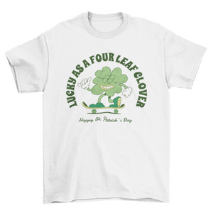 Clover skating quote t-shirt design