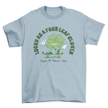 Load image into Gallery viewer, Clover skating quote t-shirt design
