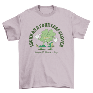 Clover skating quote t-shirt design