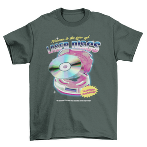 90's laser discs t-shirt