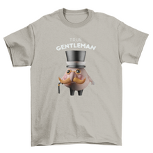 Load image into Gallery viewer, 3D Gentleman Character T-shirt | Apparel
