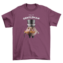 Load image into Gallery viewer, 3D Gentleman Character T-shirt | Apparel
