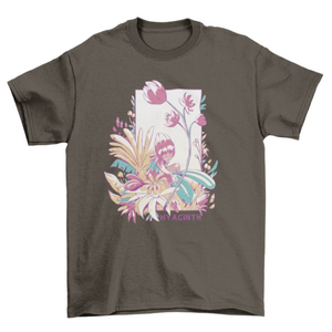 Fantasy fairy flowers t-shirt