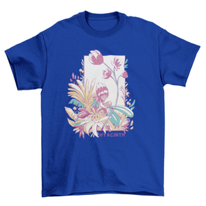 Fantasy fairy flowers t-shirt