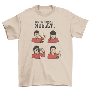 Funny haircut scenes t-shirt