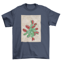 Load image into Gallery viewer, Carnivorous plant flytrap t-shirt
