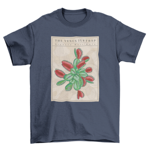 Carnivorous plant flytrap t-shirt