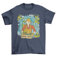 Load image into Gallery viewer, Gardener glass house t-shirt
